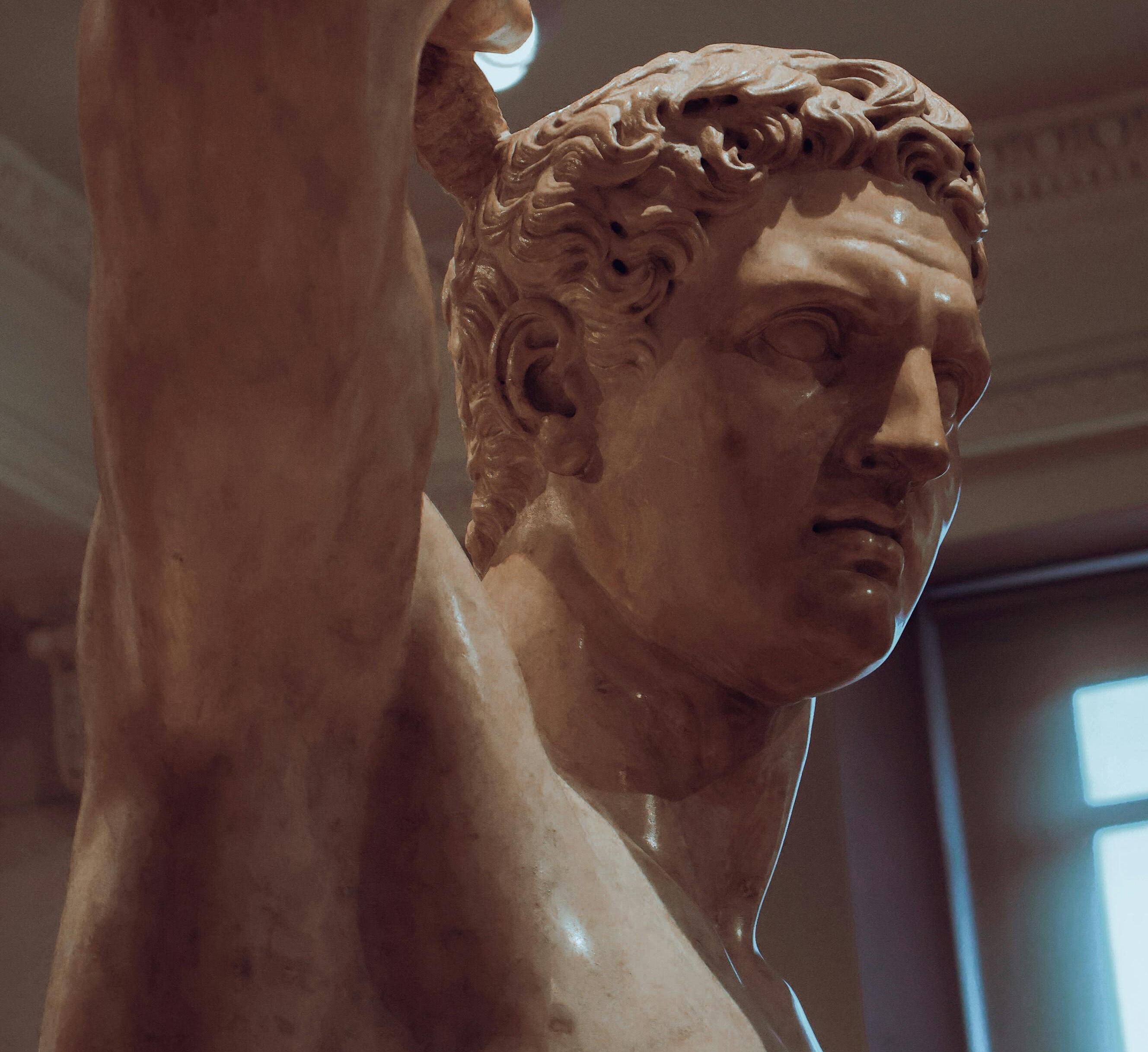 Everything that wasn't the sculpture has been taken away. Photo: Pexels